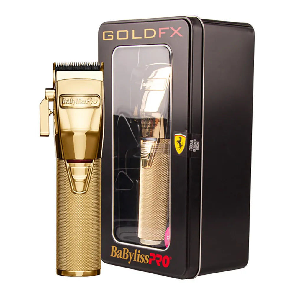 BaBylissPRO Gold FX Lithium Clipper - Barber Gold Barber Starter Kit