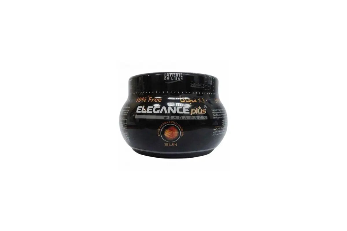 Elegance Plus 24HR Extra Hold Hair Styling Gel Sun 500ml