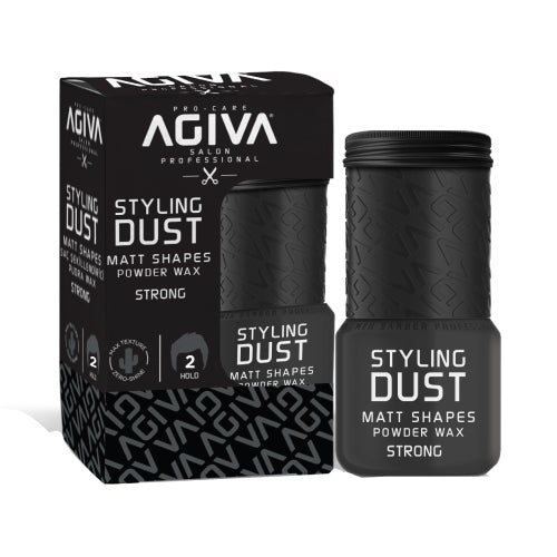 Agiva Hair Styling Powder Wax Mega Volume 20g - Strong Hold & Matte Finish