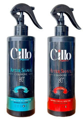 Cillo Eau De 2x400ml Cologne Blue Dior Spray Fresh Barber Salon After Shave