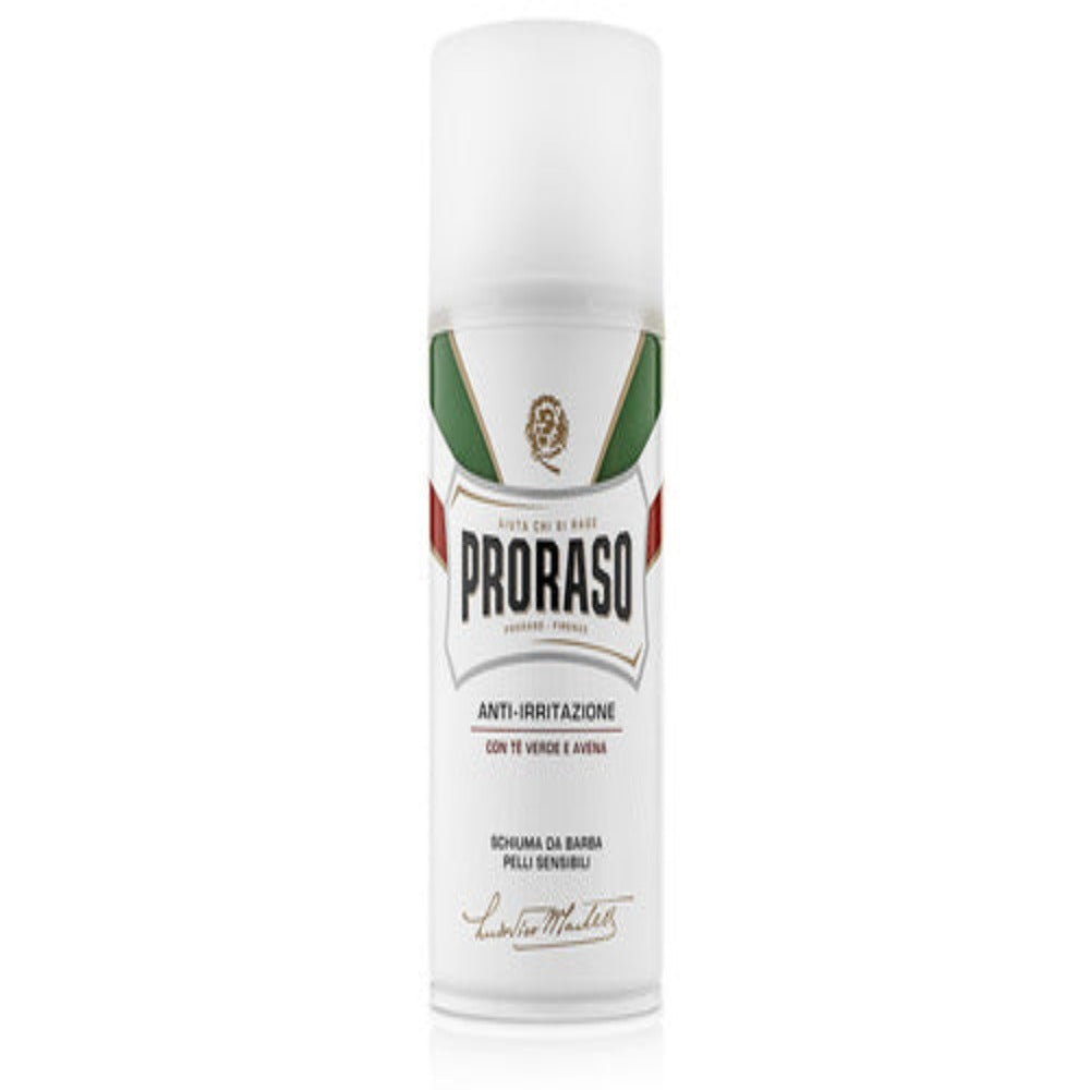 Proraso Green Tea & Oatmeal Sensitive Shaving Foam 300Ml