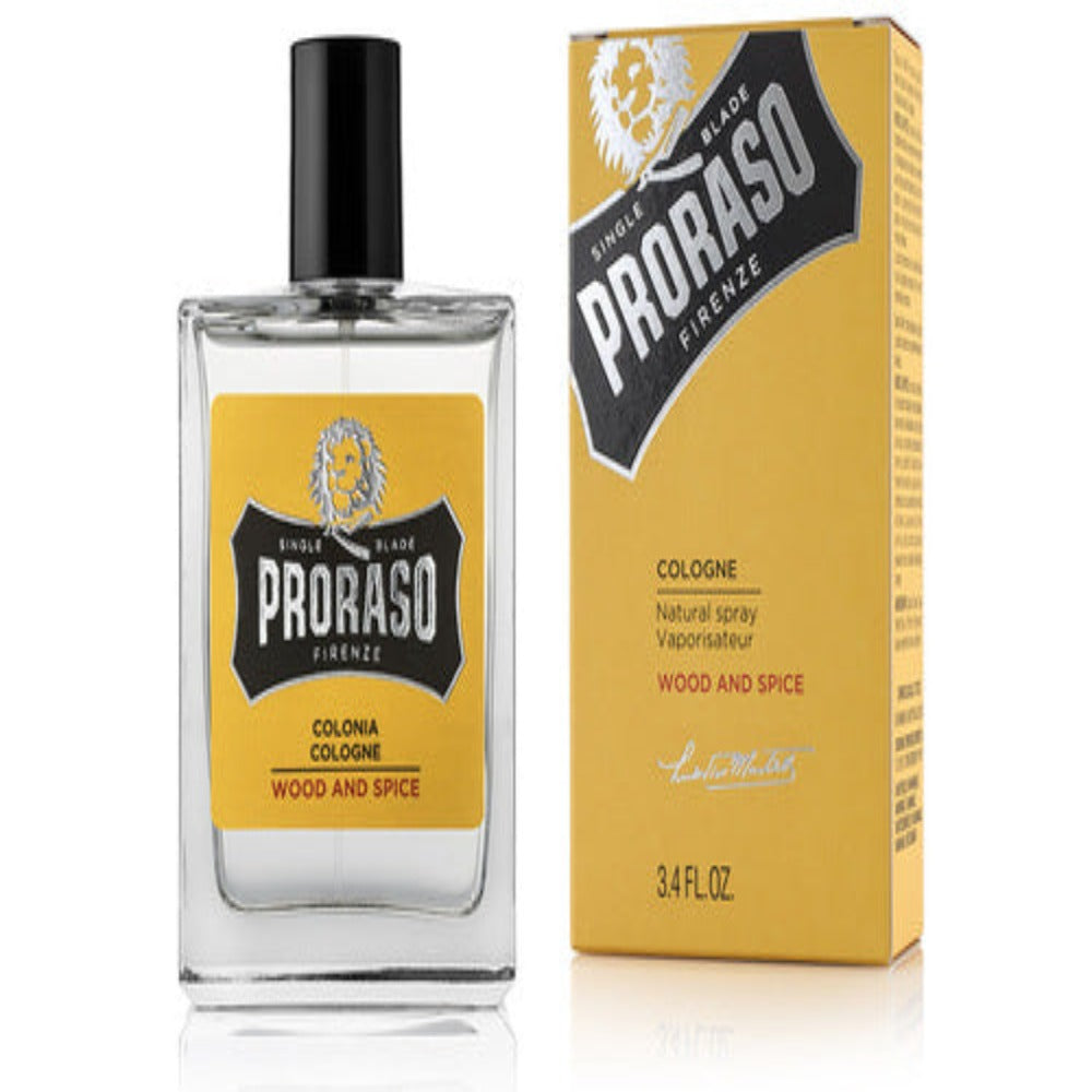 Proraso Cologne Wood &Spice 100ml After Shave Lotion Men Fragrance