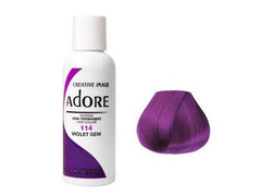 Adore Semi Permanent Hair Colour 114 Violet Gem 118ml