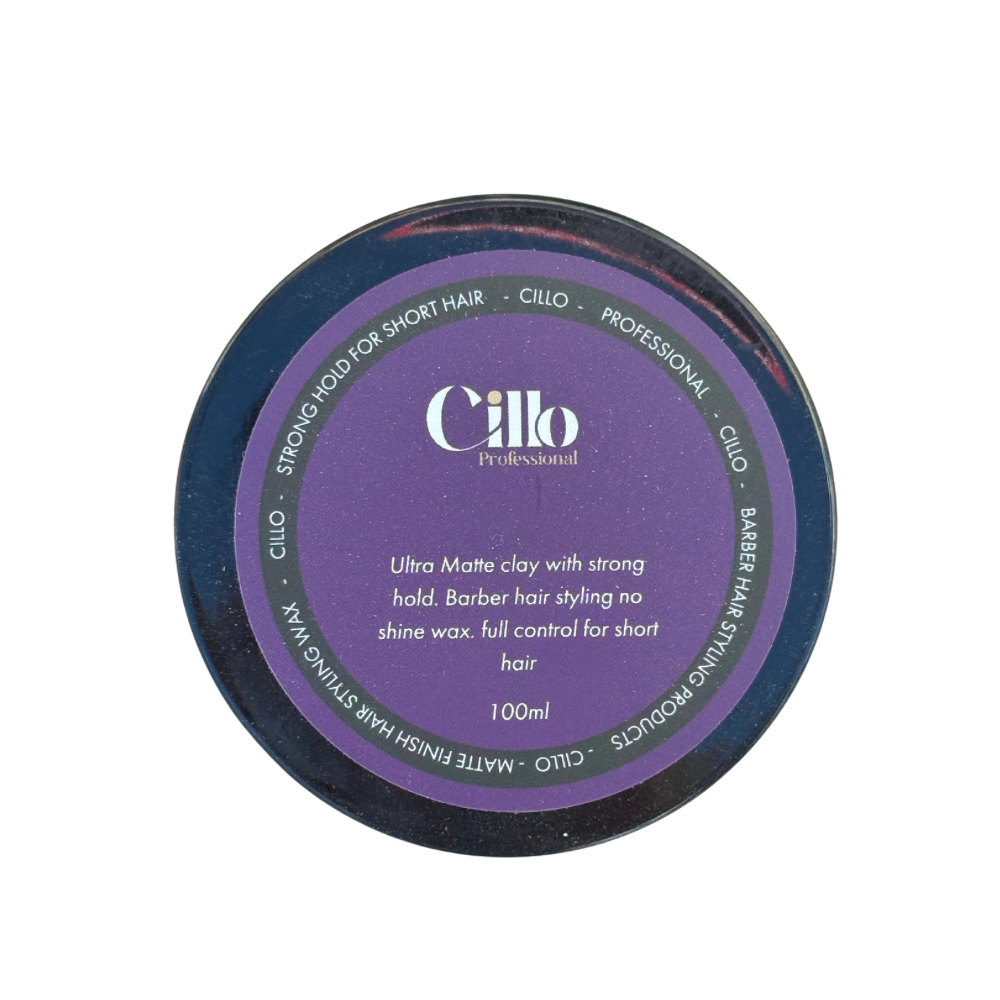 3x Cillo Hair Styling Wax Matte Look Ultra Strong Hold