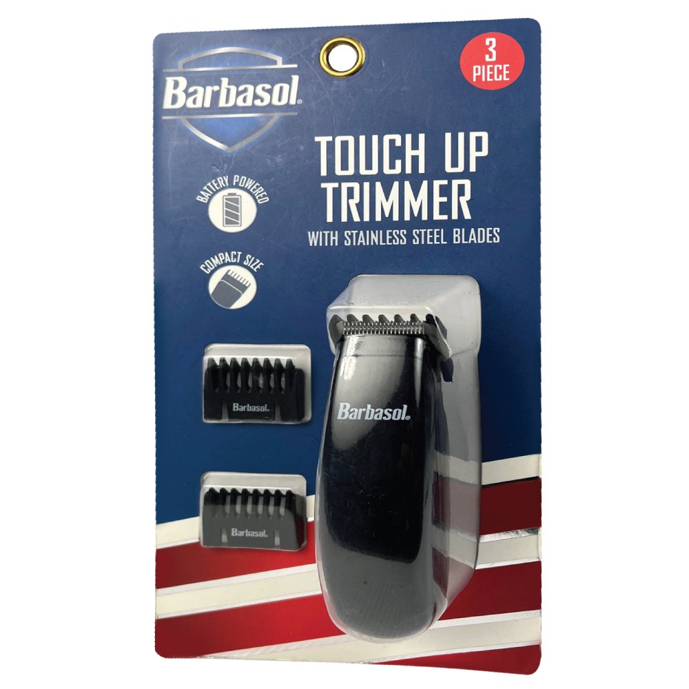 Barbasol - Touch Up Trimmer Mini Electric Razor Cordless Rechargeable