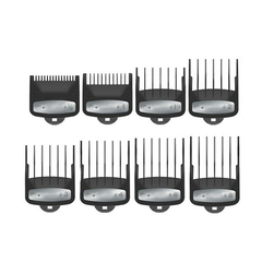 Premium Clipper Attachment Set - 8 pcs Barber Tools