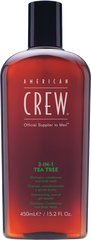 American Crew 3 in 1 Tea Tree - 450ml