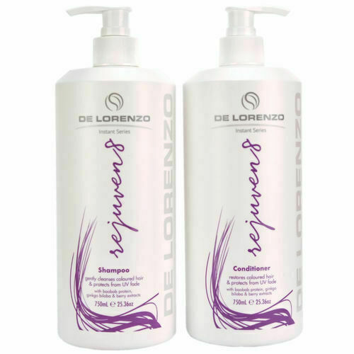 De Lorenzo Instant Rejuven8 Shampoo and Conditioner 750ml Duo Pack