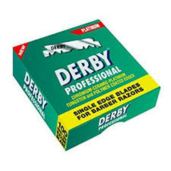 Derby Professional Platinum Single Edge Razor Blades 100