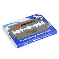 Dorco Platinum Safety Razor Double Shaving Blades 100pc