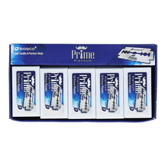 Dorco Prime Platinum Double Edged Razor Blades (100 Blades)