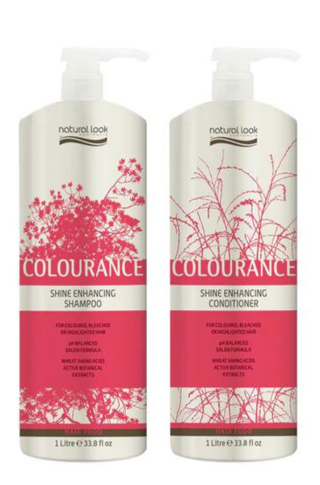 Natural Look Colourance Shine Enhancing Shampoo & Conditioner 1000ml