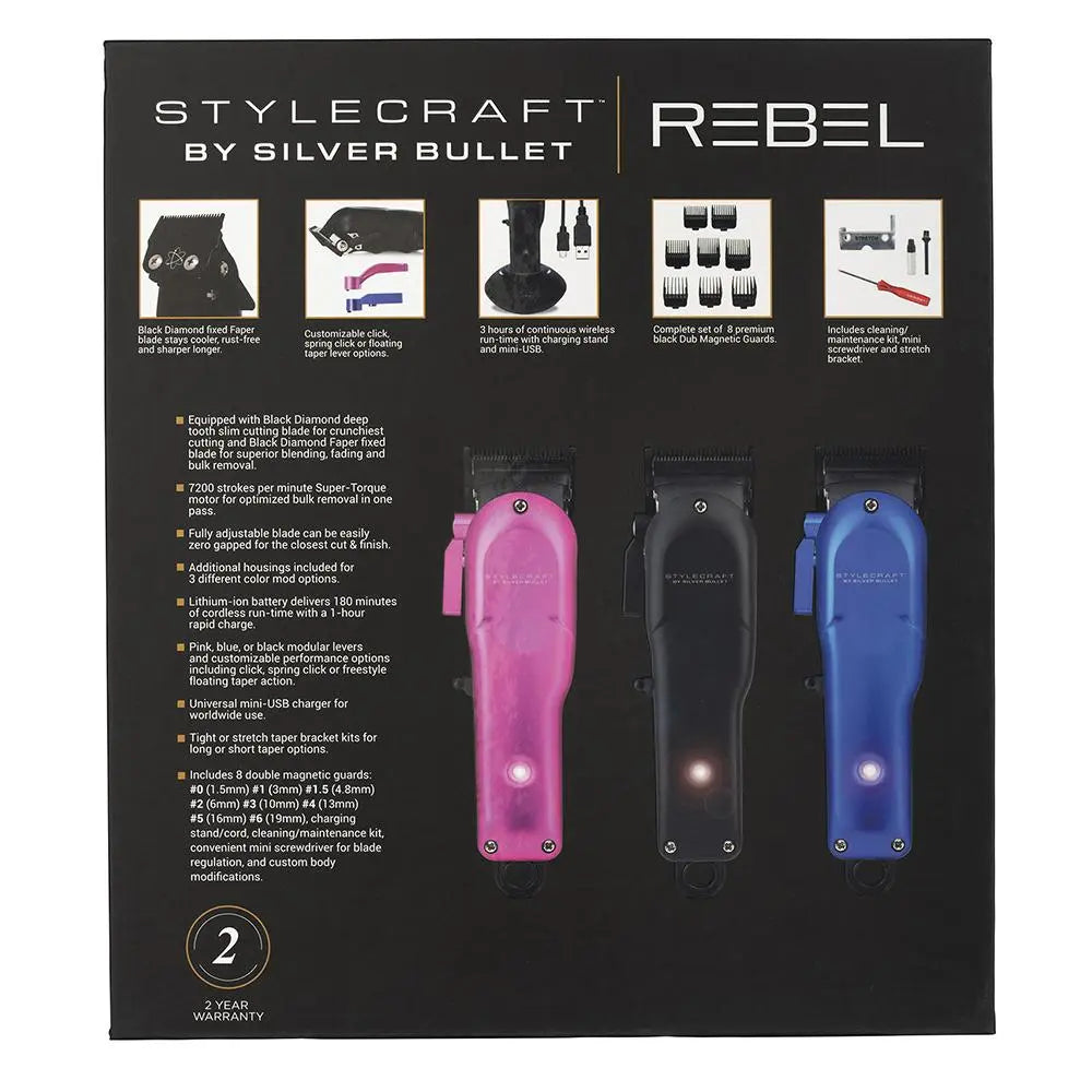 Stylecraft By Silver Bullet Rebel Hair Clipper