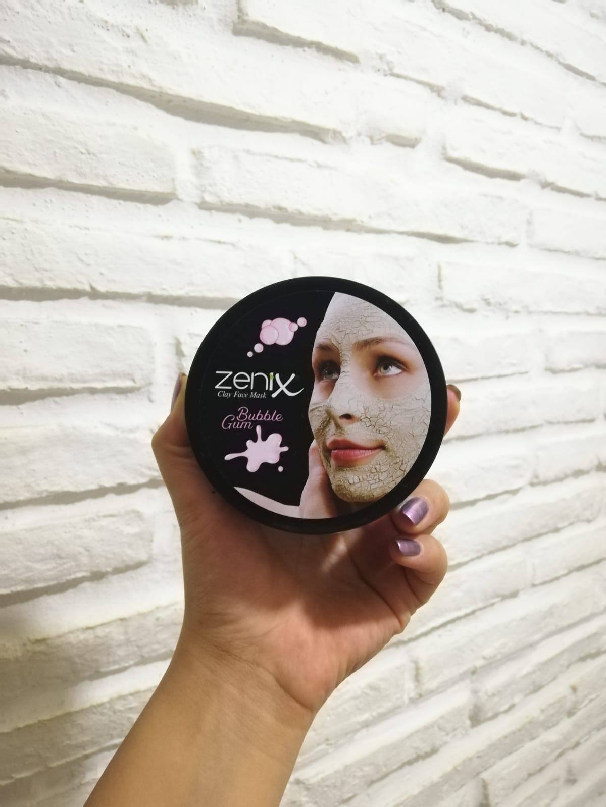 Mud facial Detoxifying clay Mask Zenix Bublegum  350gr