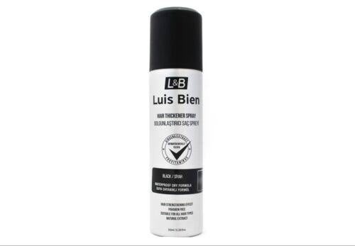 2x Luis Bien Hair Fiber Thickener Spray 100ml – Black