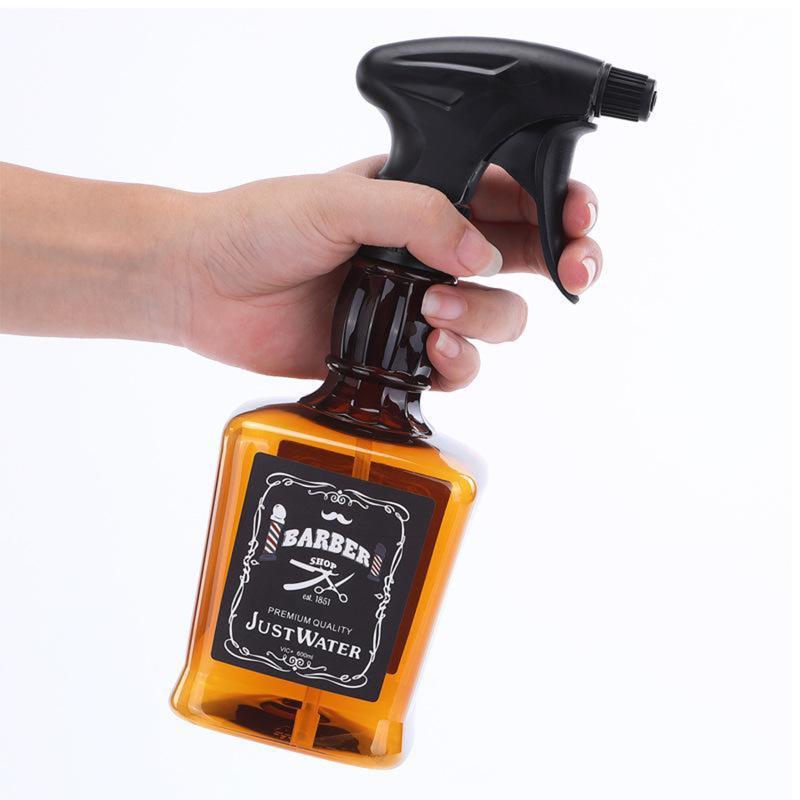 Just Barber Water Sprayer Bottle - Amber - Barber Tools