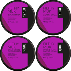 Muk Wax 4 x Filthy Muk 95g Value Pack 100% Genuine - Hair Style Wax