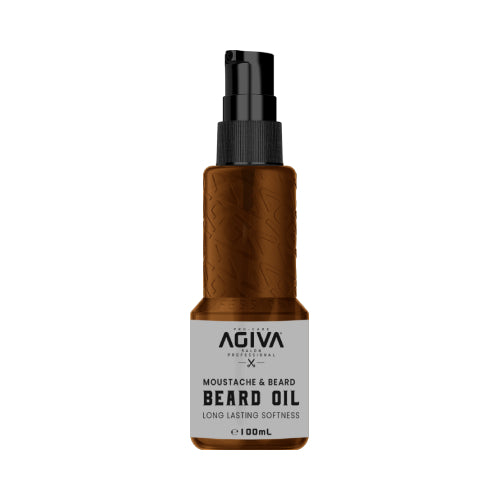 Agiva Beard & Moustache Oil 100ml - Nourish & Condition